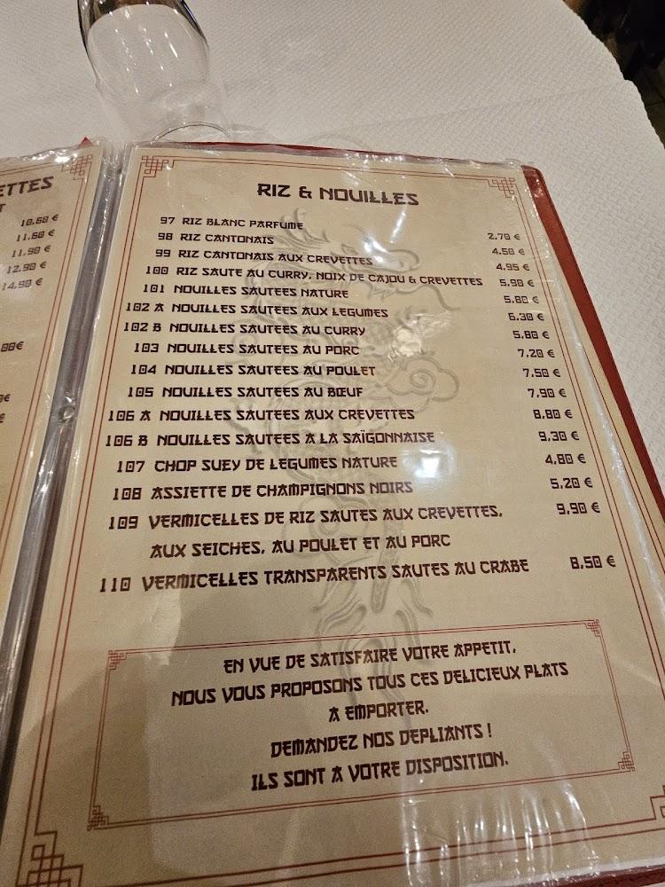 Parfums d'Asie - Menu Image 1